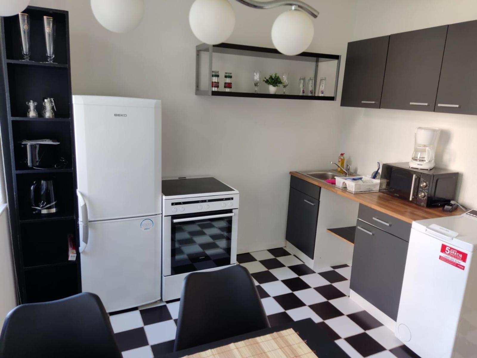 Flex Aparts - Grosse, Moeblierte Wohnung In Zwickau Mit 2 Zimmern Kültér fotó